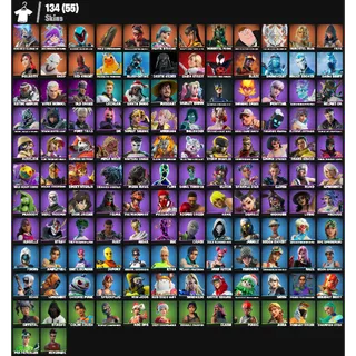 Fortnite Account - |134 skins | Rococo Cloak-o | Ascension Nezumi | Oceanic Camouflage | Field Commander | 300 V-Bucks