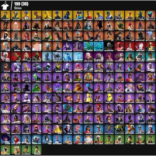 Fortnite Account - |199 skins | OG STW | The Reaper |Travis Scott | Merry Mint Axe | Carbon Commando | 200 V-Bucks