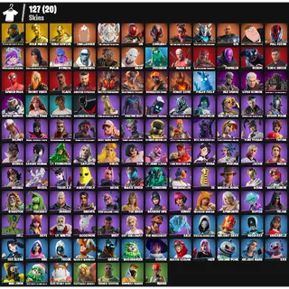 Fortnite Account - |127 skins | Master Chief (Matte Black) | Gold Midas | Gold Brutus | Challenger | 250  V-Bucks