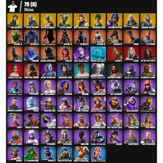 Fortnite Account - |78 skins | The Reaper | Blue Squire | Royale Knight | Elite Agent | Sub Commander | Trailblazer |0 V-Bucks