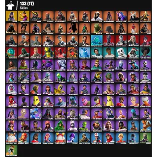 Fortnite Account - |133 skins | Renegade Raider | Glow | WORLD CUP | DARK | STAGE 4 | BLACK WEREWOLF |50 V-Bucks