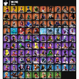 Fortnite Account - |98 skins | OG STW | WORLD CUP | World Warrior |400  V-Bucks