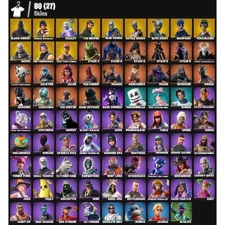 Fortnite Account - |80 skins | OG STW | Black Knight | Sparkle Specialist | Galaxy | The Reaper | Blue Squire |700 V-Bucks