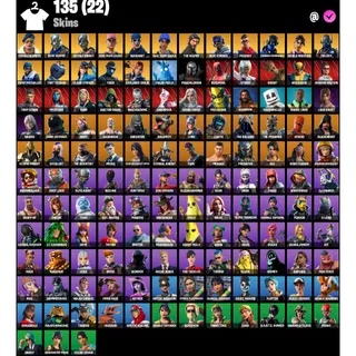 Fortnite Account -  135 Skins | OG STW | Royale Bomber | Blue Squire | Royale Knight | Rose Team Leader | 400 V-Bucks