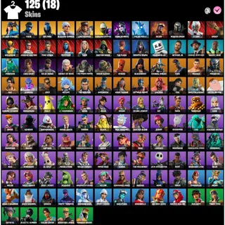 Fortnite Account - | 125 Skins | Lina Scorch | Subzero Cryptic | Cloud Striker | Fixer | Sultura | Perfect Point | 850 V-Bucks