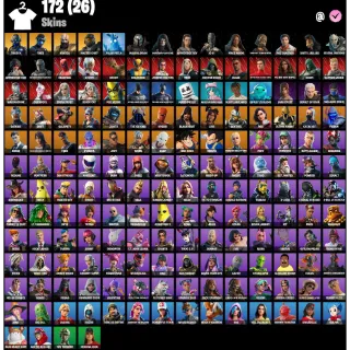 Fortnite Account - | 172 Skins | Trilogy | Fixer | Kratos (Gold) | Master Chief (Black) | Doom |The Doomblade | 200 V-Bucks