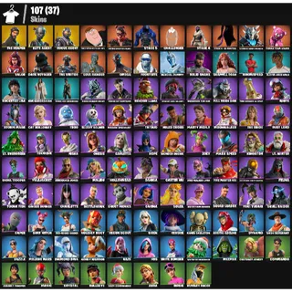 Fortnite Account - |107 skins | The Reaper | Elite Agent | Rogue Agent |Candy Axe| Burning Ambition Valeria | 0 V-Bucks