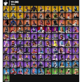 Fortnite Account - |111 skins | OG STW | The Reaper | Travis Scott | Elite Agent |Omega (stage 5) |100 V-Bucks