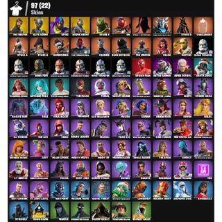 Fortnite Account - |97 skins | The Reaper | Elite Agent | Spike | Rogue Agent |Fresh| 0  V-Bucks