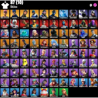 Fortnite Account - | 87 Skins | OG STW | Rose Team Leader | Warpaint | The Reaper | Point Patroller |100 V-Bucks