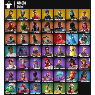 Fortnite Account - |48 skins | OG STW | The Reaper | Elite Agent | Prodigy | Rogue Agent | Sultura | ON | 350 V-Bucks