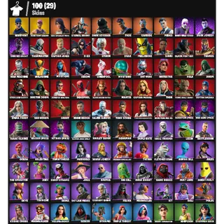 Fortnite Account - 100 skins | OG STW | Gear Specialist Maya | Eternal Knight | Dark Voyager | Fade | Midas | 1000 VBUCKS