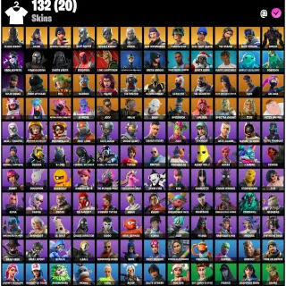 Fortnite Account - | 132 Skins | Black Knight | Glow | Sparkle Specialist | Blue Squire | Royale Knight |AC/DC | 500 V-Bucks