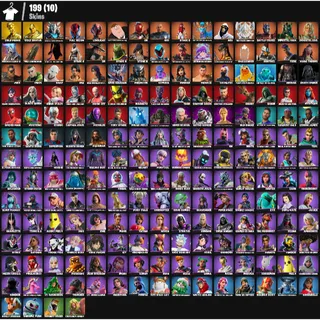 Fortnite Account - |199 skins | Gold Midas | Gold Brutus | Merry Mint Axe | Full Recon | Lowlight | 200 V-Bucks