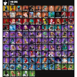 Fortnite Account - |115 skins | Sultura | Heron Stance Hero | Oceanic Camouflage |Pastel Stryder | 1050  V-Bucks