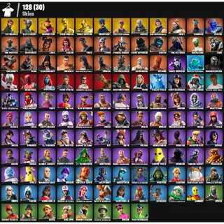FORTNITE ACCOUNT - |128 skins | OG STW | The Reaper | Elite Agent | Leviathan Axe | WORLD CUP|1450 V-Bucks