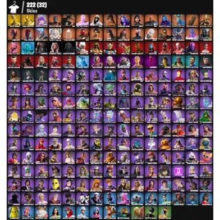 Fortnite Account - |222 skins | Gold Midas | Gold Brutus | Ascension Nezumi | On | Zero Point Menace |800 V-Bucks
