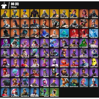  FORTNITE ACCOUNT - |86 skins | The Reaper | Elite Agent | Blue Team Leader | Omega (stage 5) |Rogue Agent | 1850 V-Bucks