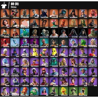 Fortnite Account - |89 skins | Gear Specialist Maya | Calamity | The Prisoner | Midas | The Ice King | Ragnarok |950 V-Bucks
