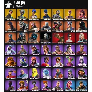  FORTNITE ACCOUNT - |49 skins | OG STW | The Reaper | Elite Agent | Blue Team Leader | Rogue Agent | Valor |3050 V-Bucks