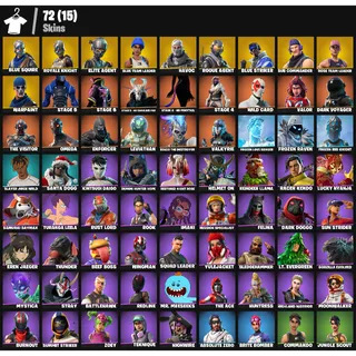 Fortnite Account - |72 skins | OG STW | Blue Squire | Royale Knight | Elite Agent |Havoc | Rogue Agent | 1250 V-Bucks