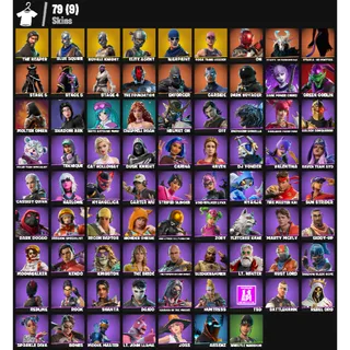 Fortnite Account - |79 skins | OG STW | The Reaper | Blue Squire | Royale Knight | Elite Agent | ON | 200 V-Bucks