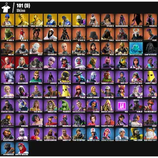 Fortnite Account - |101 skins | Blue Team Leader | Gold Midas | Gold Brutus | Point Patroller | Blue Striker |1300 V-Bucks