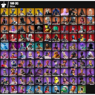 Fortnite Account - |109 skins | The Reaper | Elite Agent | Blue Team Leader | Rogue Agent | Blue Striker | 100 V-Bucks