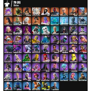 Fortnite Account - |78 skins | Ascension Nezumi | STAGE 4 | STAGE 8 | The Ageless Champion | XEV | The Foundation | 450 V-Bucks