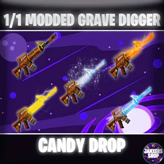 1x 1/1 CD Grave Digger | Fortnite STW