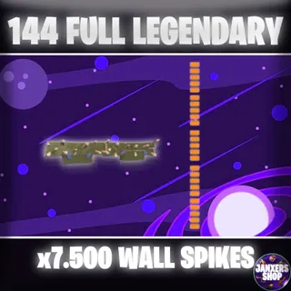 7.5k 144 GR | Wall Spikes | Fortnite STW 