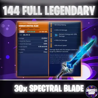 x30 144 GR Spectral Blade | Fortnite STW