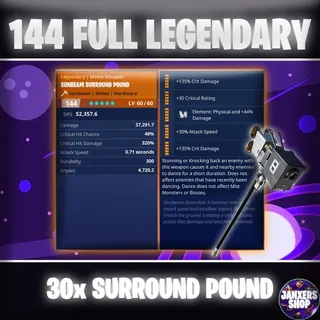 x30 144 GR Surround Pound | Fortnite STW