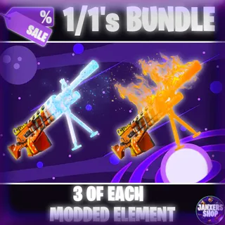 Bundle | 6x 1/1 Modded Element | Fortnite STW