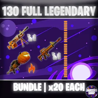 Bundle | 60x 130 GR Guns | Fortnite STW