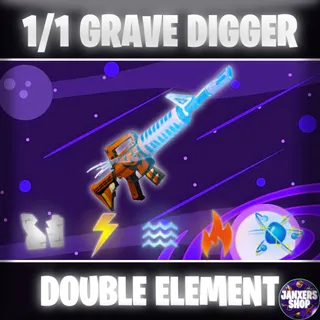 1x 1/1 DE Grave Digger | Fortnite STW