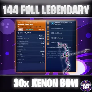 x30 144 GR Xenon Bow | Fortnite STW