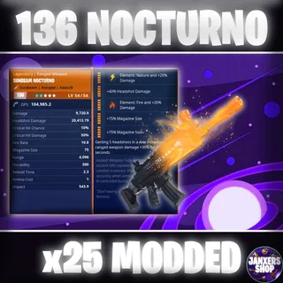 x25 Modded Nocturno | Fortnite STW