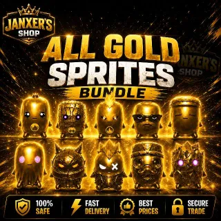 👑 GOLD SPRITES BUNDLE