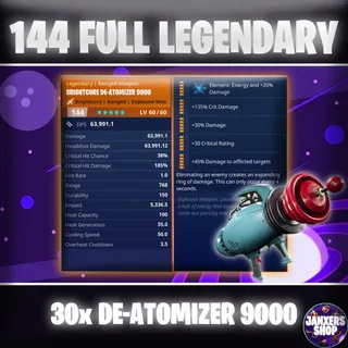 x30 144 GR De-Atomizer 9000 | Fortnite STW