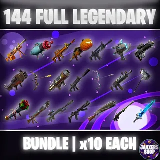 Bundle | 210x 144 GR Weapons | Fortnite STW