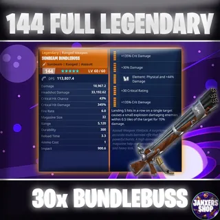 x30 144 GR Bundlebuss | Fortnite STW