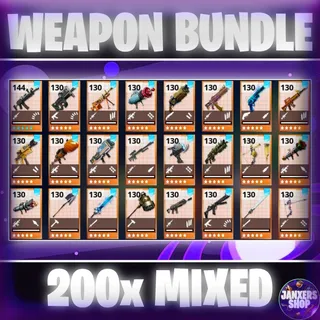 Bundle | 200x 130+ GR Weapons | Fortnite STW