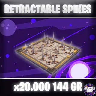 20k Retractable Spikes | 144 GR Traps | Fortnite STW