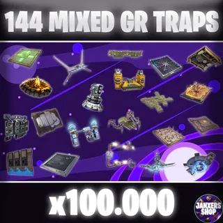 100k Mixed 144 GR Traps | Fortnite STW