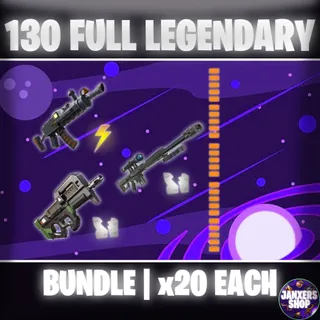 Bundle | 60x 130 GR Guns | Fortnite STW