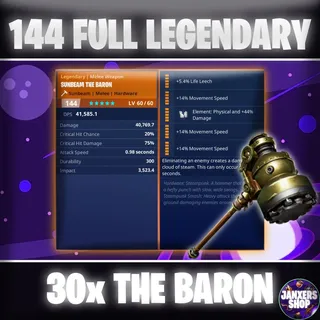 x30 144 GR The Baron | Fortnite STW