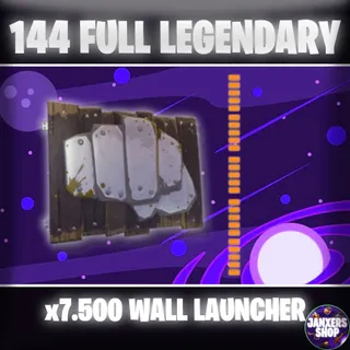 7.5k 144 GR | Wall Launcher | Fortnite STW 