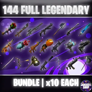 Bundle | 210x 144 GR Weapons | Fortnite STW