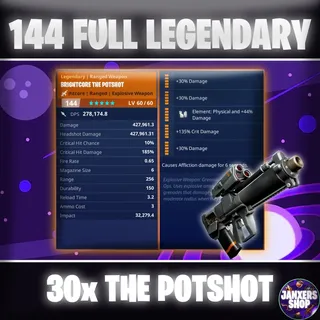 x30 144 GR The Potshot | Fortnite STW